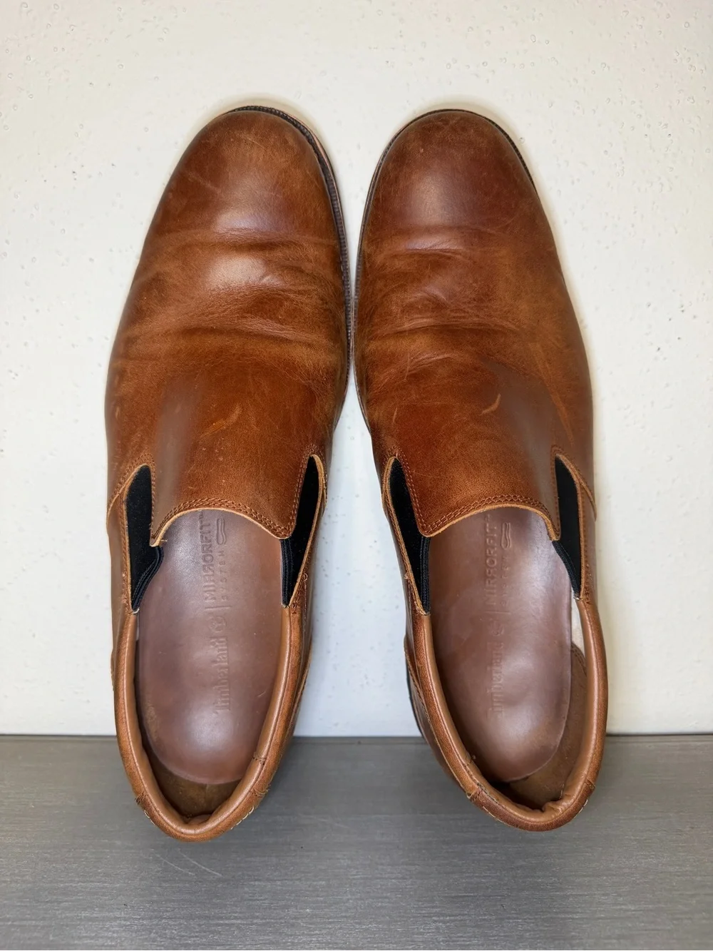 Timberland Kendrick Loafers Mens Size 13 Brown Leather Casual Slip On Shoes